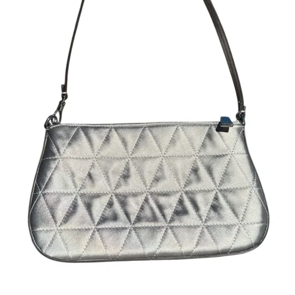 Kate Spade Nwot Sam Icon Quilted Satin Mini Pochette - Picture 9 of 14